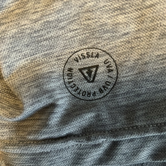 Vissla Surf Culture UVA Protection Men’s Size XL Gray Heather Long Sleeve Tee - Picture 14 of 14
